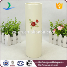 Elegante Zylinder Blume Abziehbild Dolomit Vase Großhandel